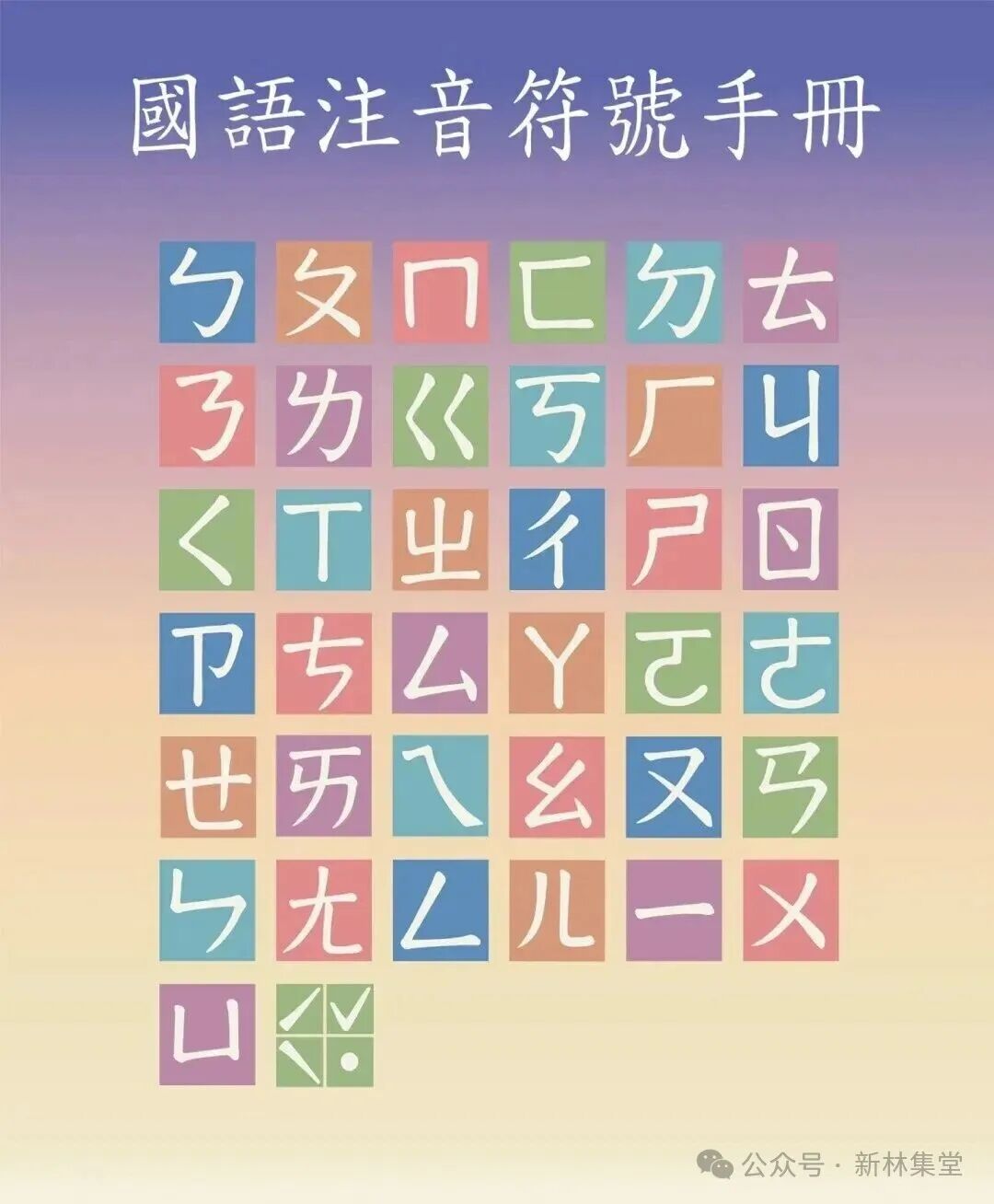 注音符号，原来一点都不神秘